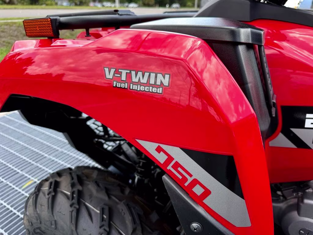 2026 Red Kawasaki Brute Force 750 ATV
