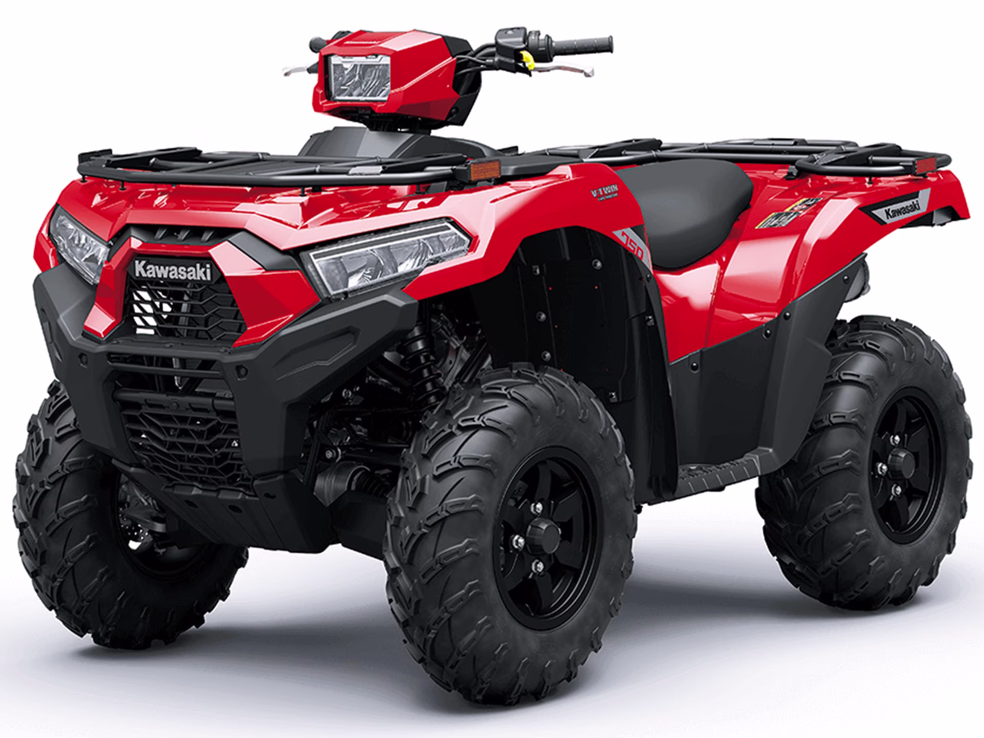 2026 Firecracker Red Kawasaki Brute Force 750 ATV