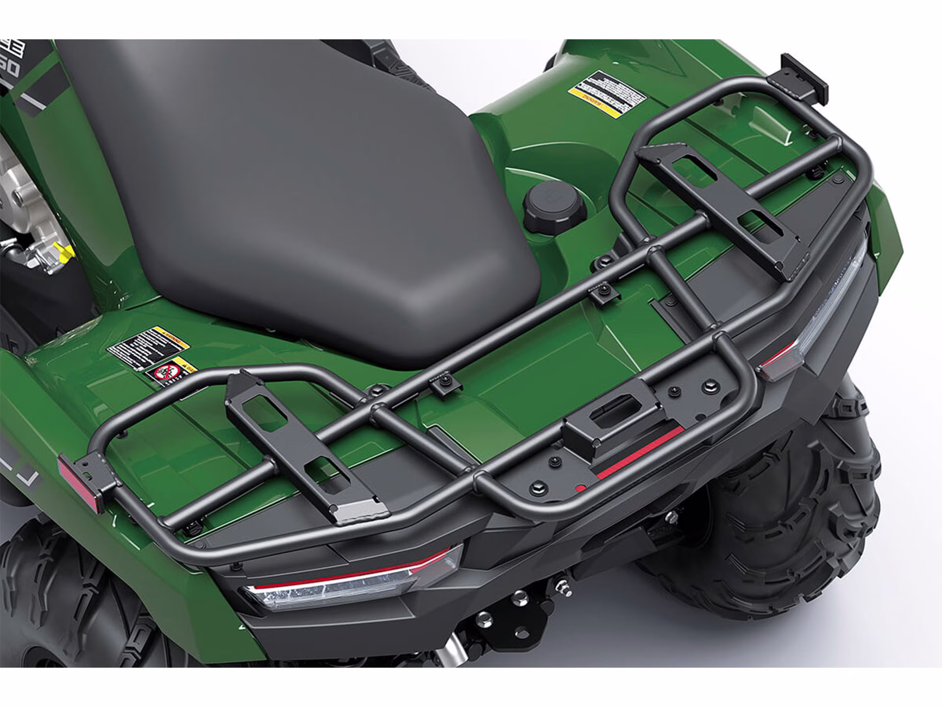 2026 Firecracker Red Kawasaki Brute Force 750 ATV