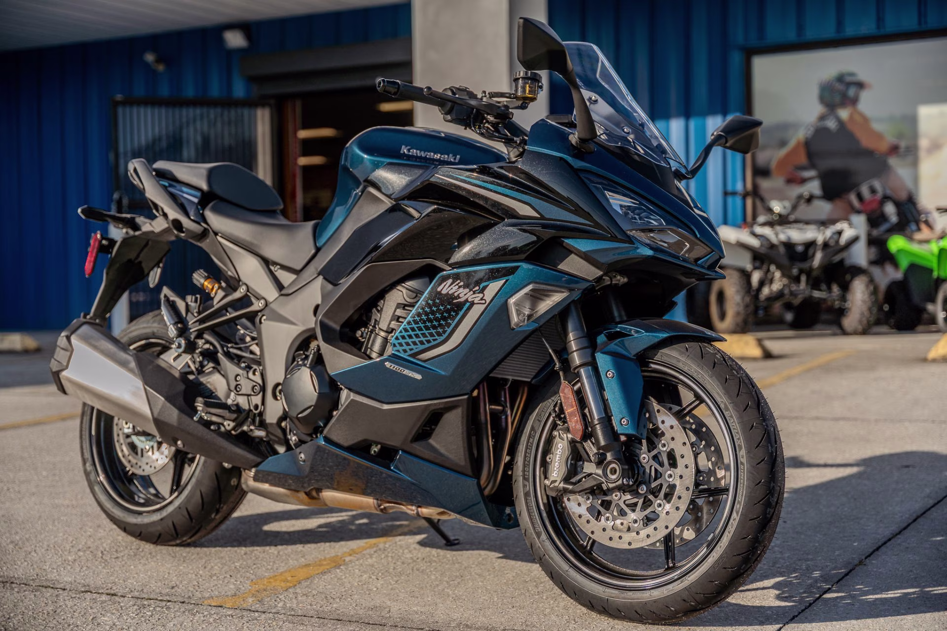 2026 Metallic Deep Blue / Metallic Diablo Black Kawasaki Ninja 1100SX SE ABS SE ABS Motorcycle