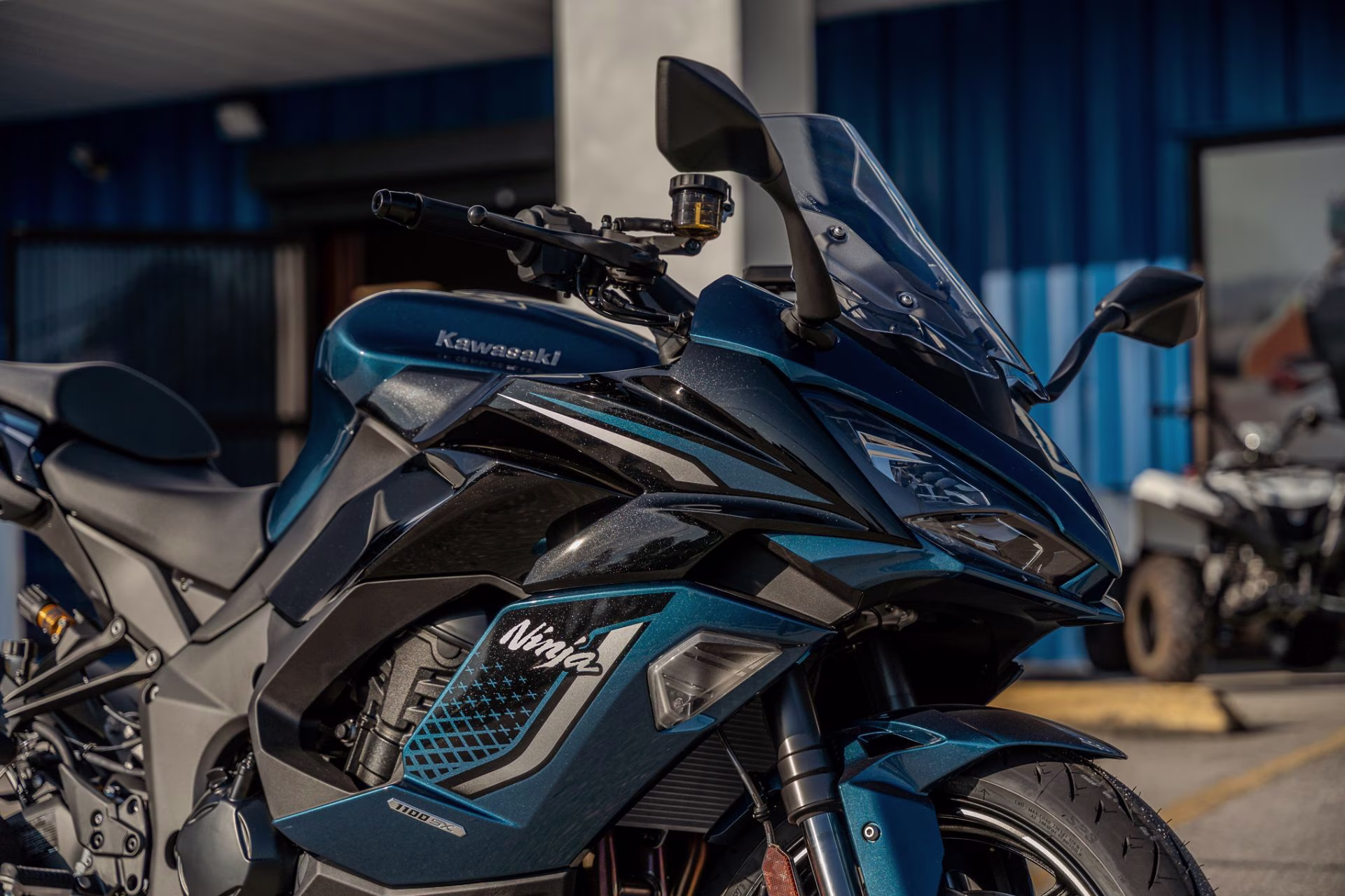 2026 Metallic Deep Blue / Metallic Diablo Black Kawasaki Ninja 1100SX SE ABS SE ABS Motorcycle