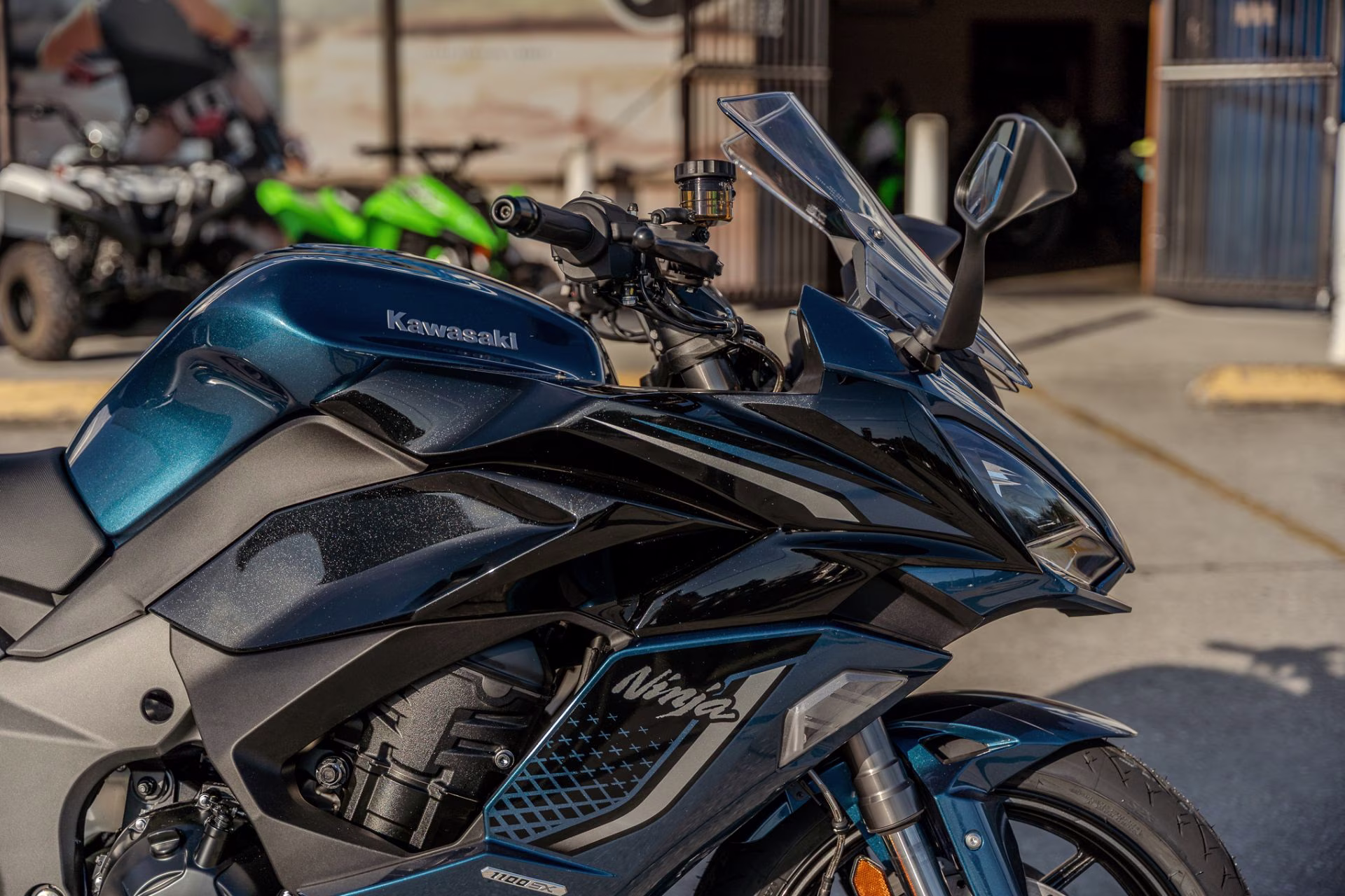 2026 Metallic Deep Blue / Metallic Diablo Black Kawasaki Ninja 1100SX SE ABS SE ABS Motorcycle