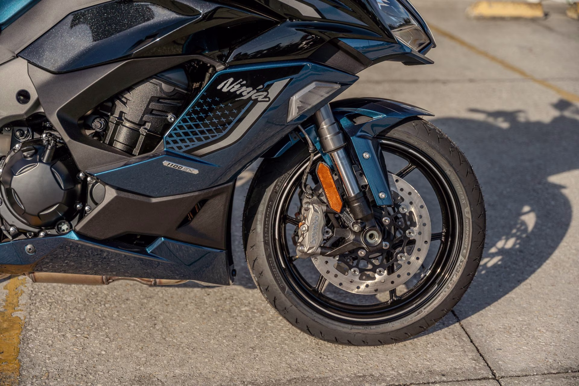 2026 Metallic Deep Blue / Metallic Diablo Black Kawasaki Ninja 1100SX SE ABS SE ABS Motorcycle