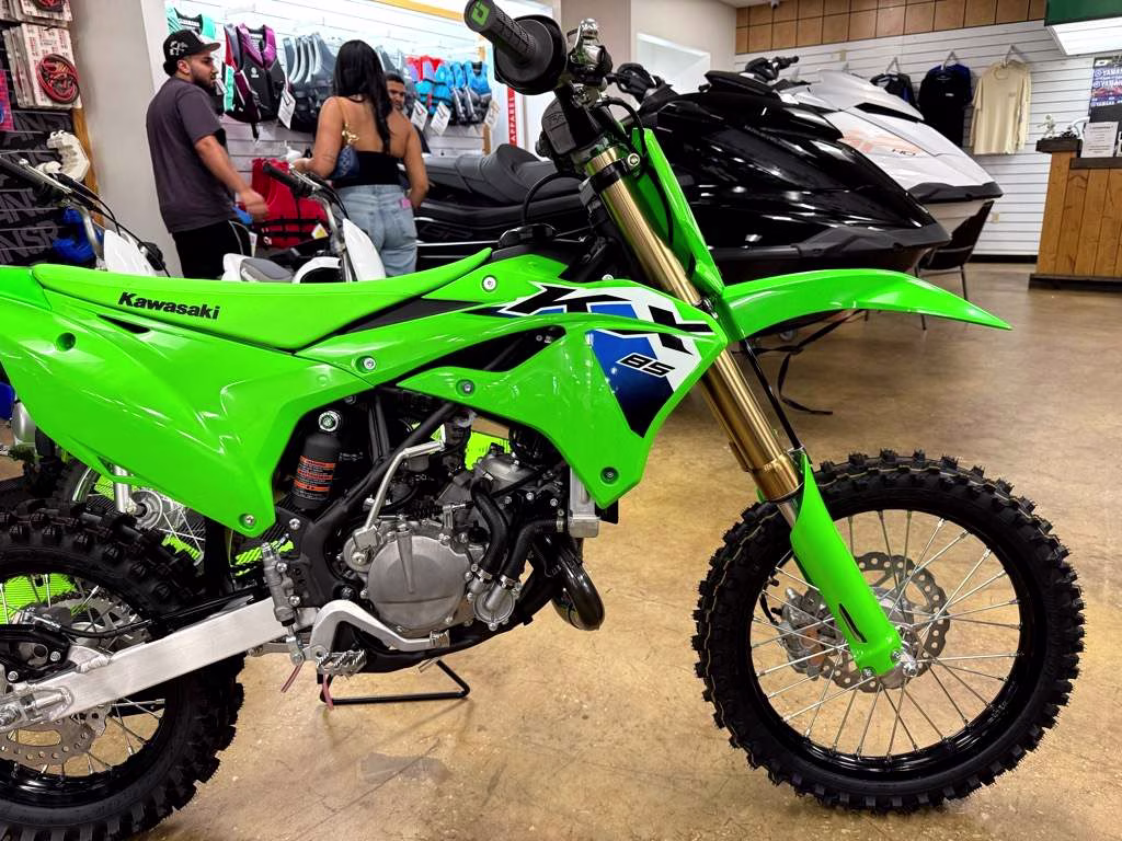2026 Green Kawasaki KX 85 KX85 Motorcycle