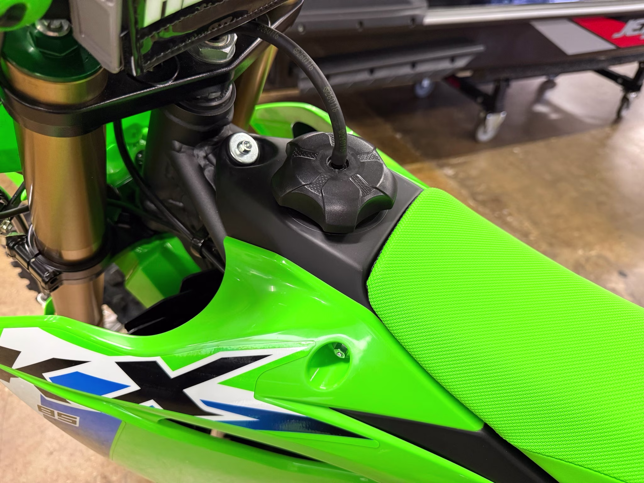 2026 Lime Green Kawasaki KX85 KX85 Motorcycle