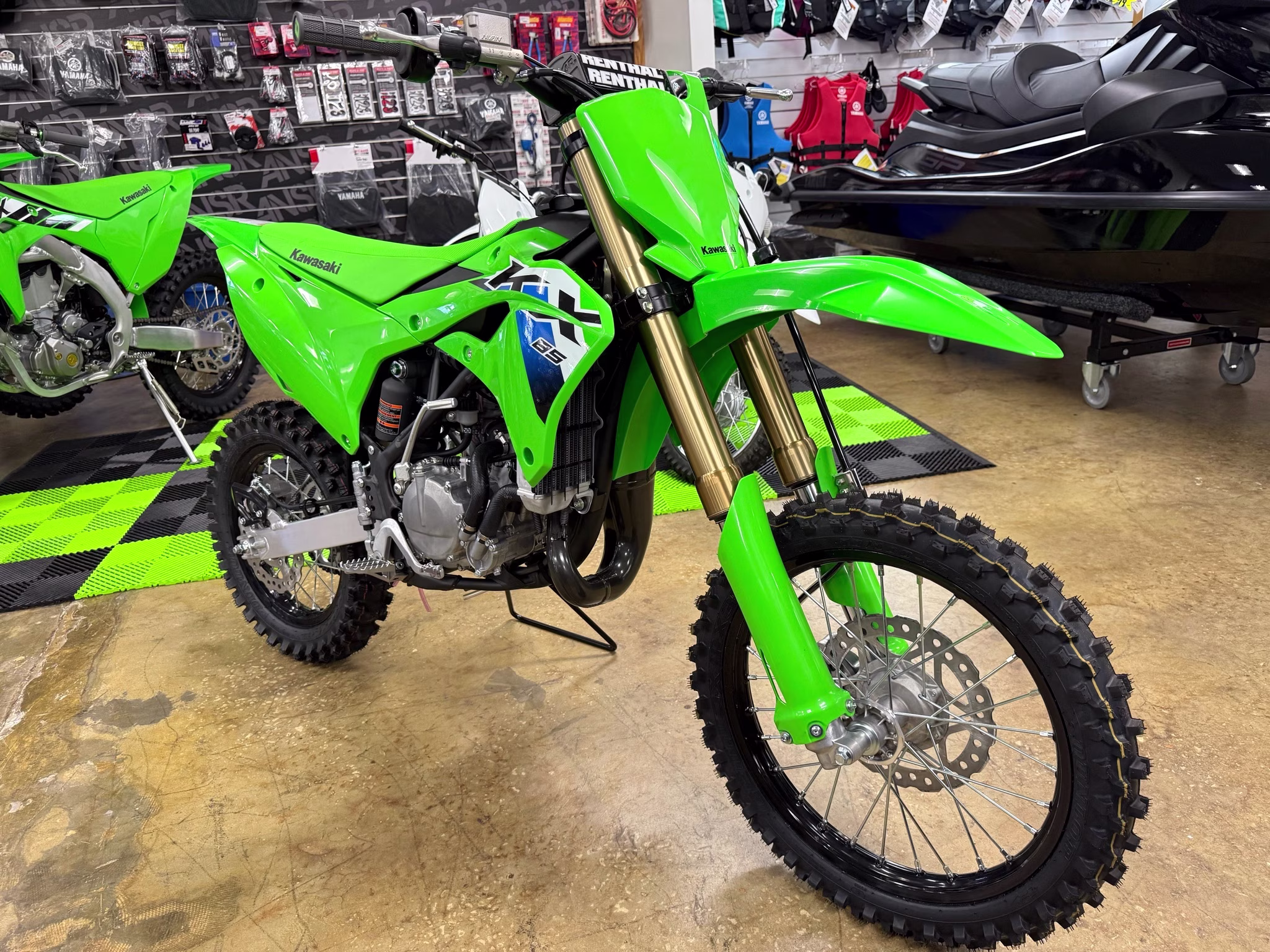 2026 Lime Green Kawasaki KX85 KX85 Motorcycle