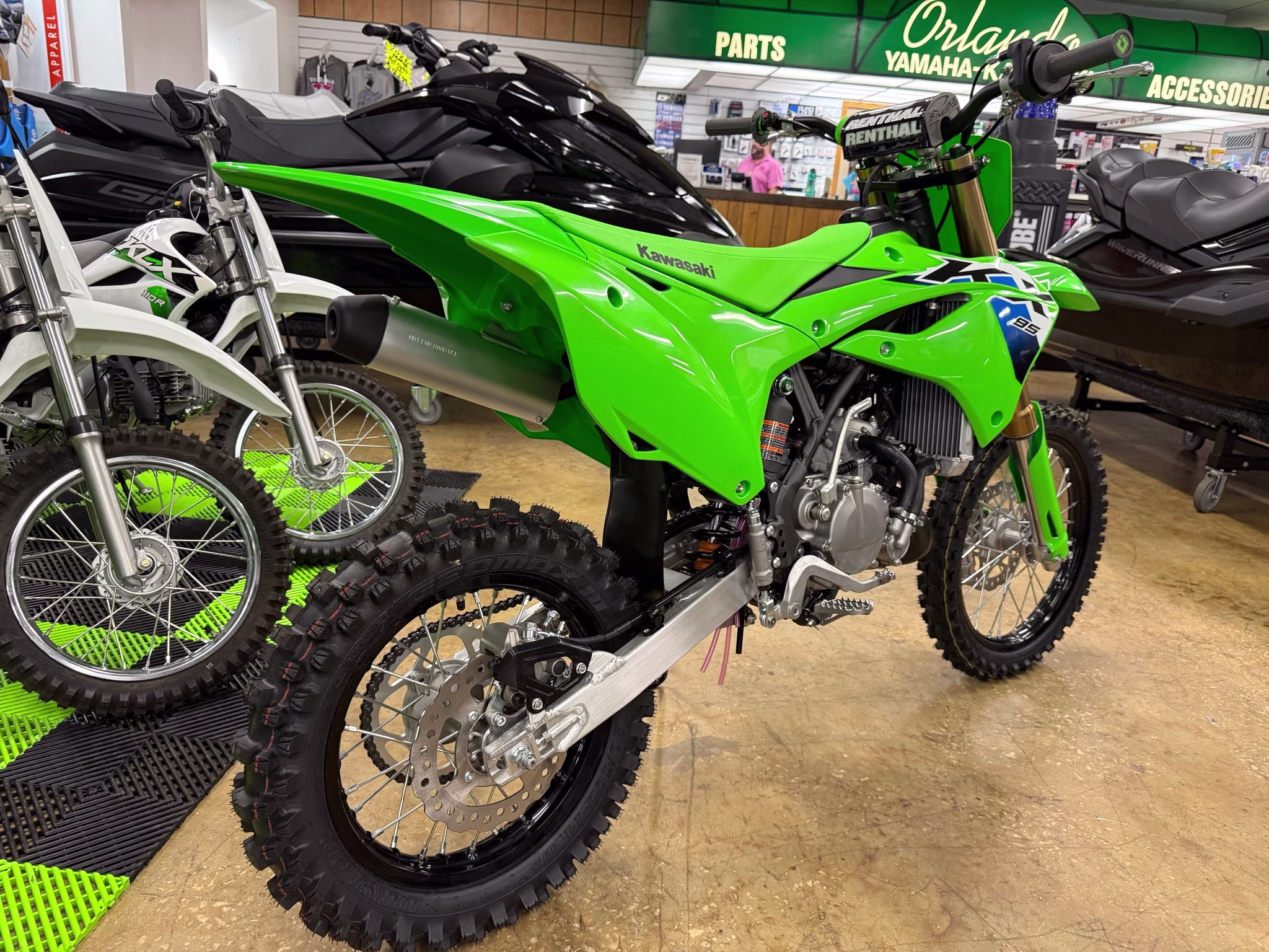 2026 Lime Green Kawasaki KX85 KX85 Motorcycle