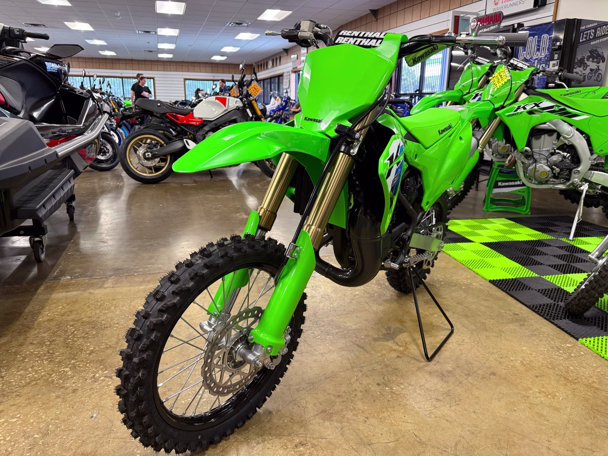 2026 Lime Green Kawasaki KX85 KX85 Motorcycle