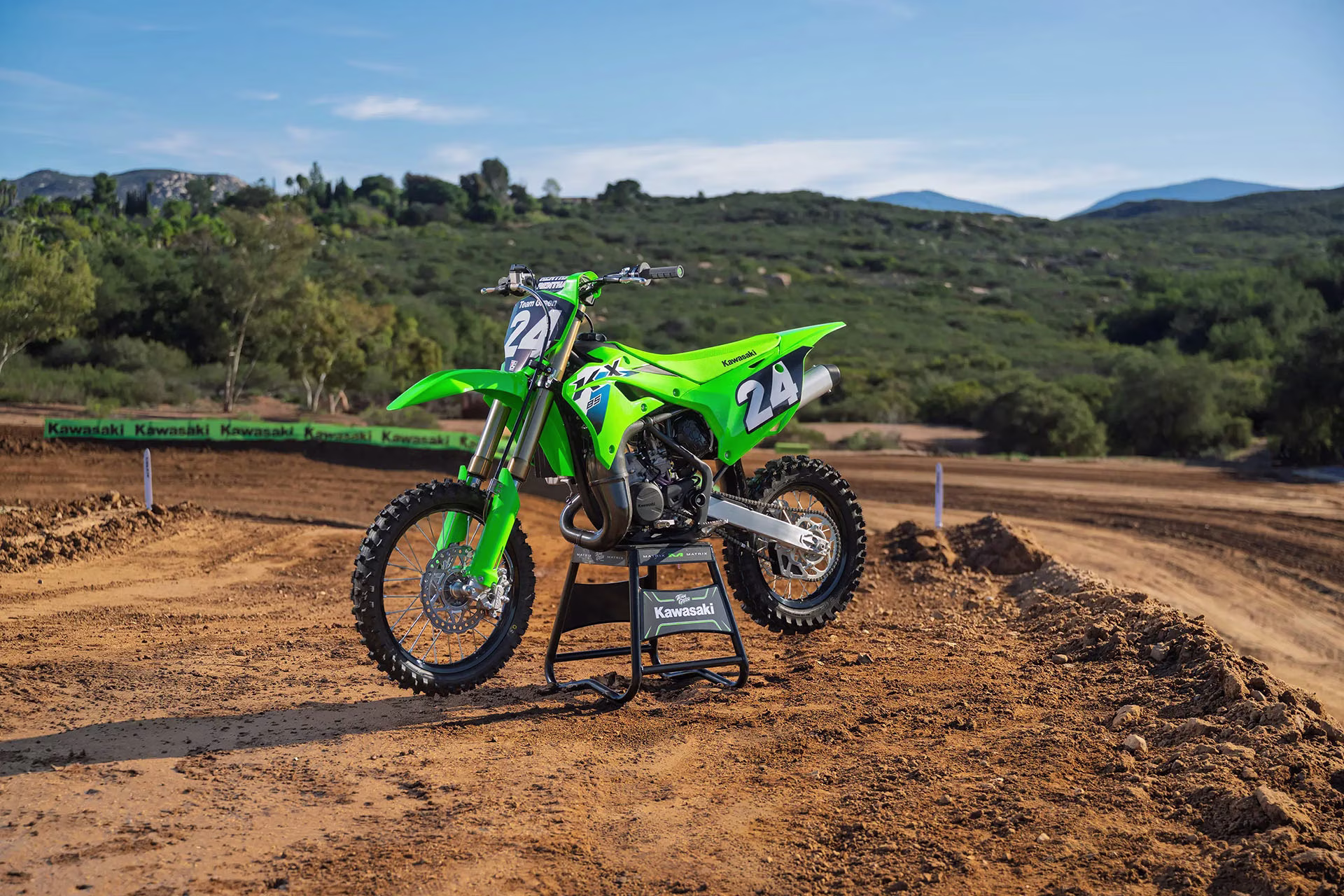 2026 Lime Green Kawasaki KX85 KX85 Motorcycle