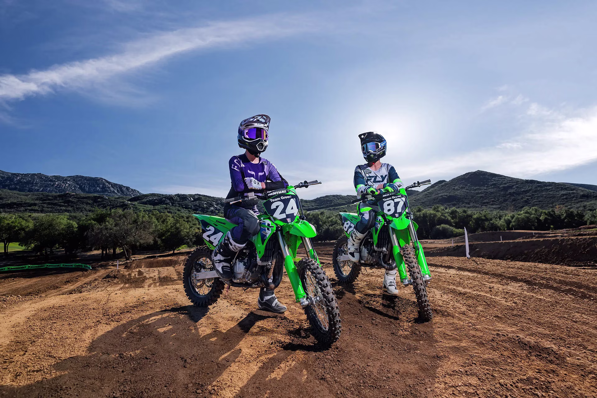 2026 Lime Green Kawasaki KX85 KX85 Motorcycle
