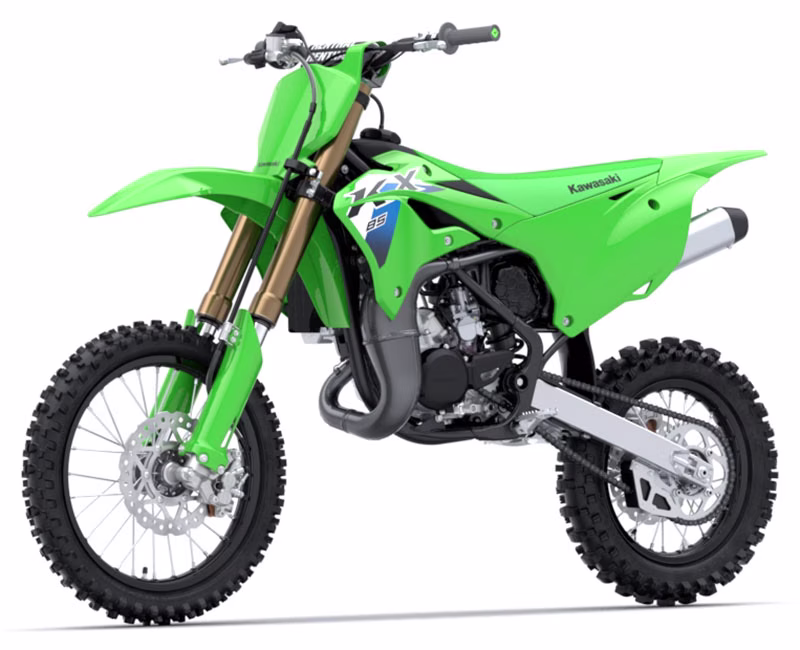 2026 Lime Green Kawasaki KX85 KX85 Motorcycle