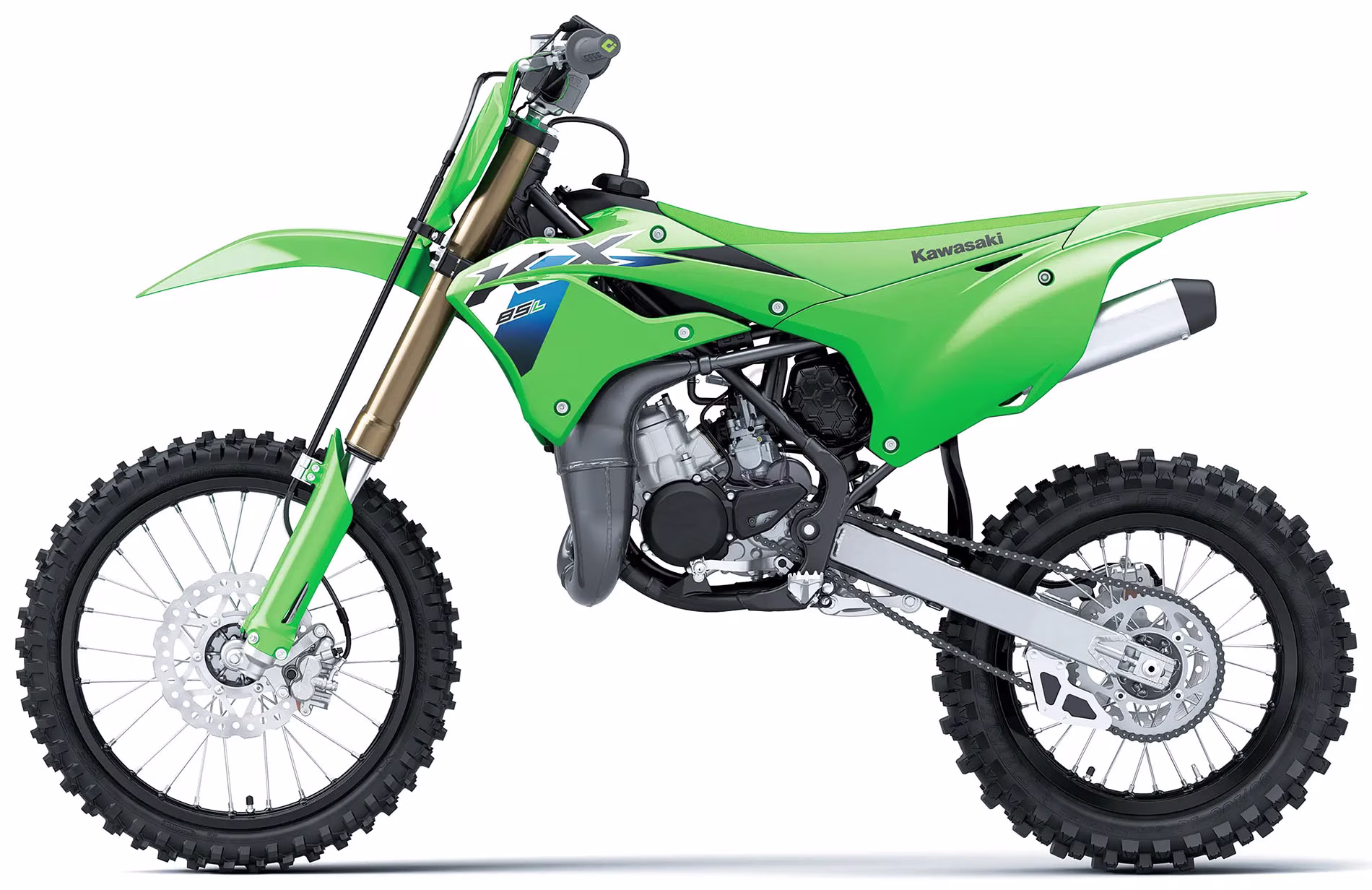 2026 Lime Green Kawasaki KX85 L KX85 L Motorcycle