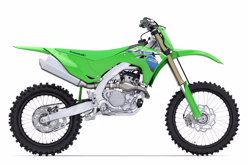 2026 Lime Green Kawasaki KX250 Motorcycle