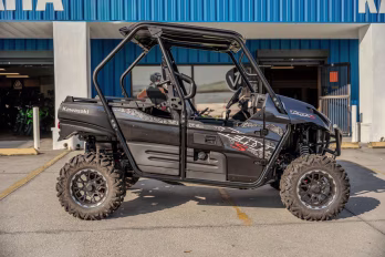 2025 Metallic Matte Twilight Blue / Super Black Kawasaki Teryx S LE SXS