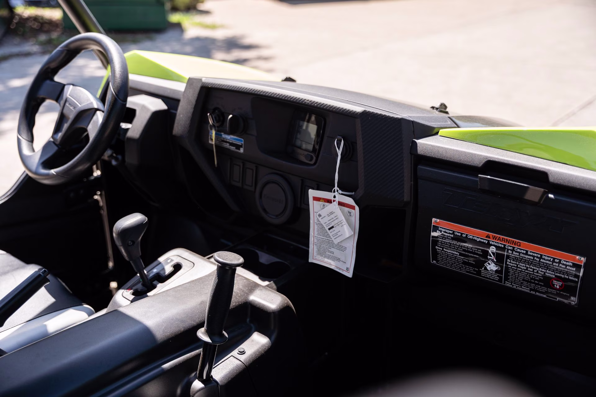 2025 Neon Yellow / Super Black Kawasaki Teryx4 SXS