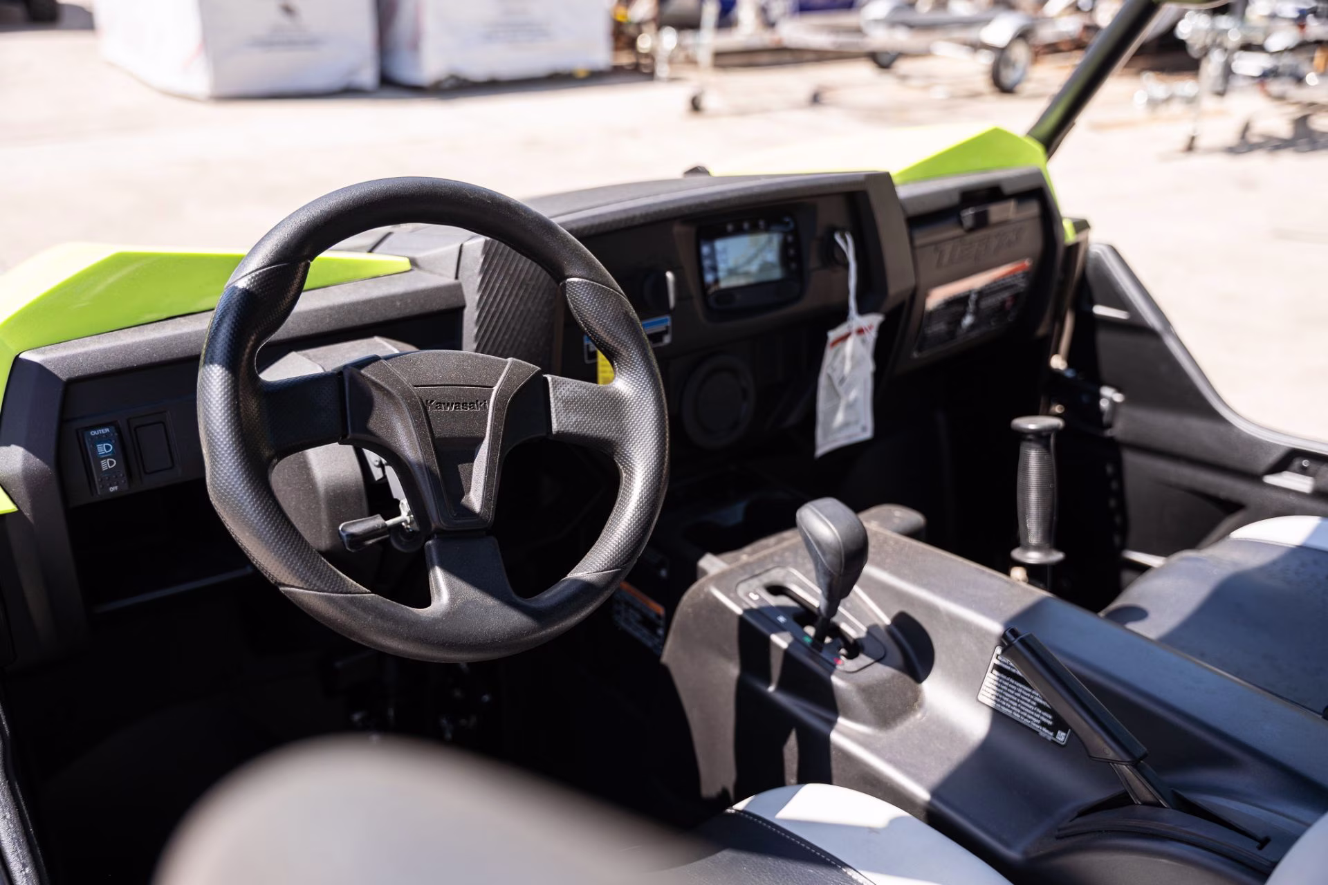 2025 Neon Yellow / Super Black Kawasaki Teryx4 SXS