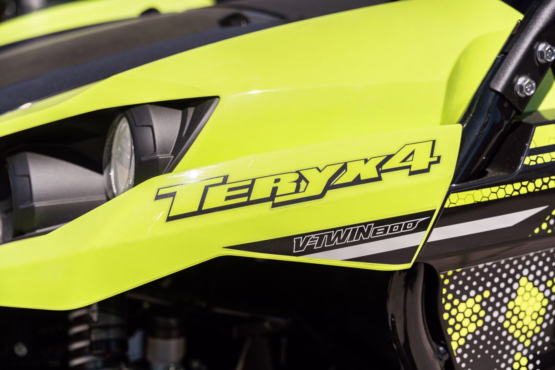 2025 Neon Yellow / Super Black Kawasaki Teryx4 SXS