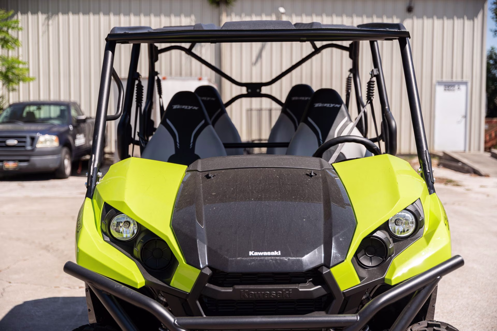 2025 Neon Yellow / Super Black Kawasaki Teryx4 SXS