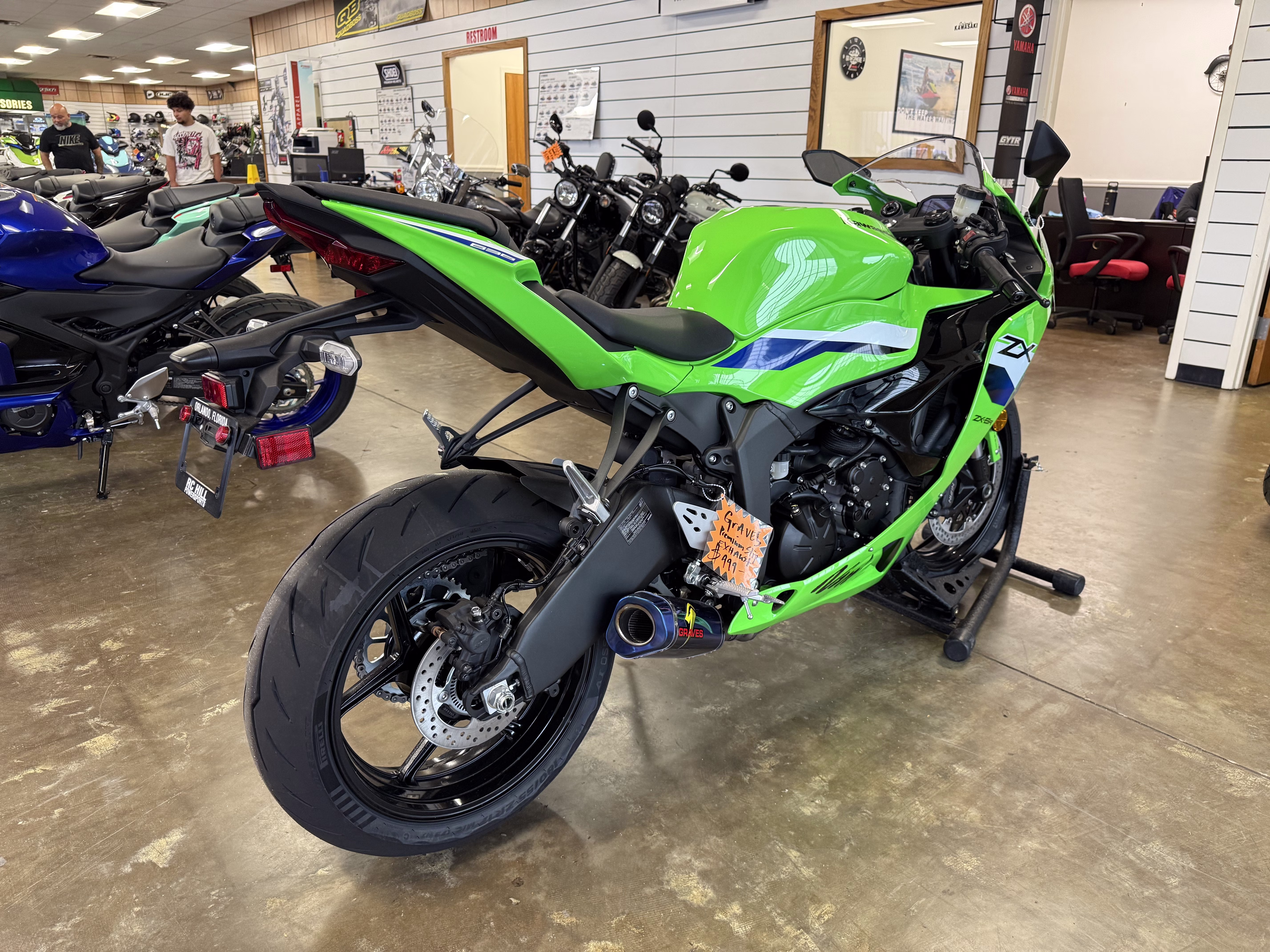 2026 Lime Green Kawasaki Ninja ZX-6R ABS ZX-6R ABS Motorcycle