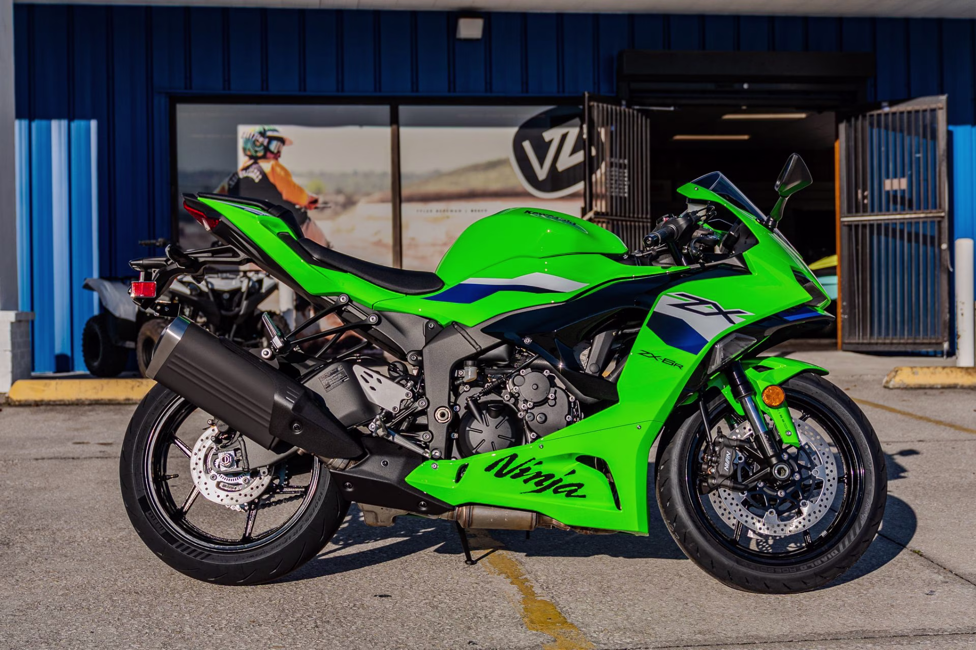 2026 Lime Green Kawasaki Ninja ZX-6R ABS ZX-6R ABS Motorcycle