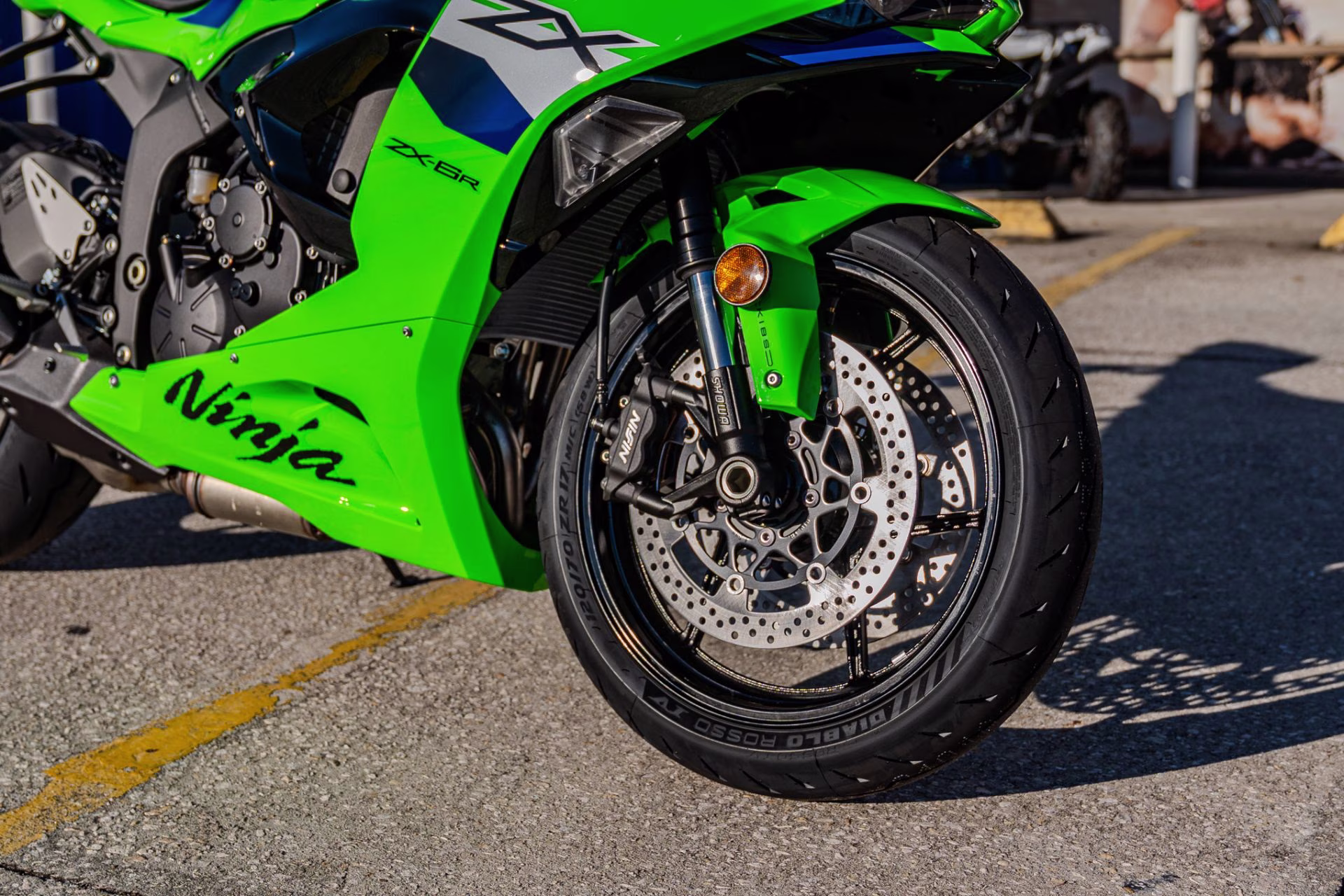 2026 Lime Green Kawasaki Ninja ZX-6R ABS ZX-6R ABS Motorcycle