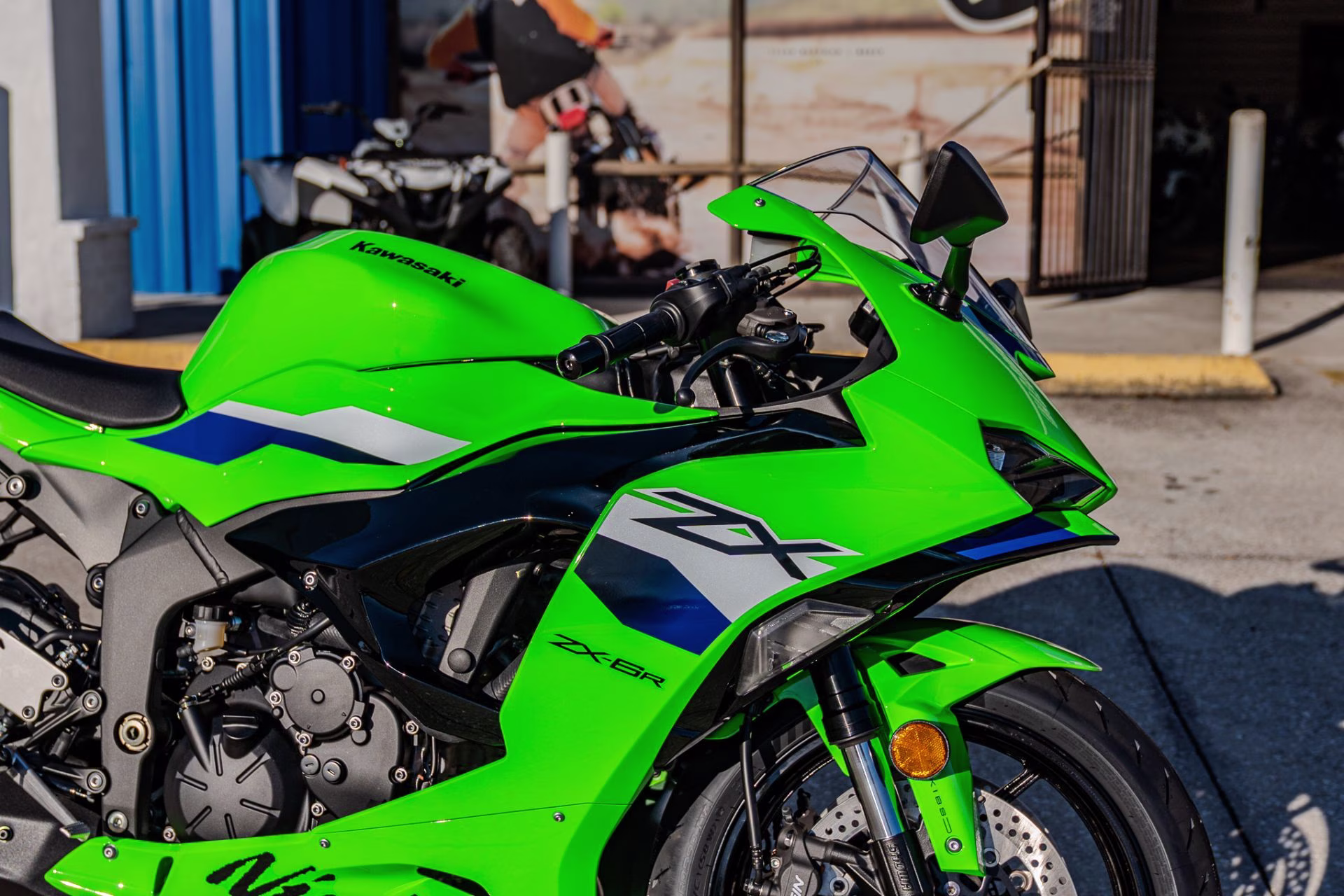 2026 Lime Green Kawasaki Ninja ZX-6R ABS ZX-6R ABS Motorcycle