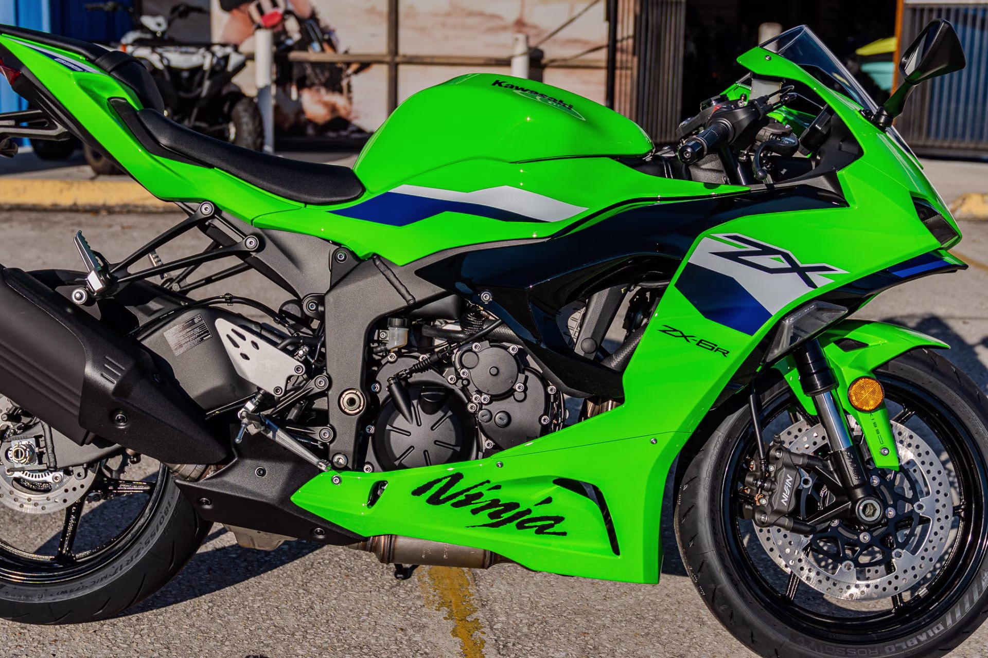 2026 Lime Green Kawasaki Ninja ZX-6R ABS ZX-6R ABS Motorcycle