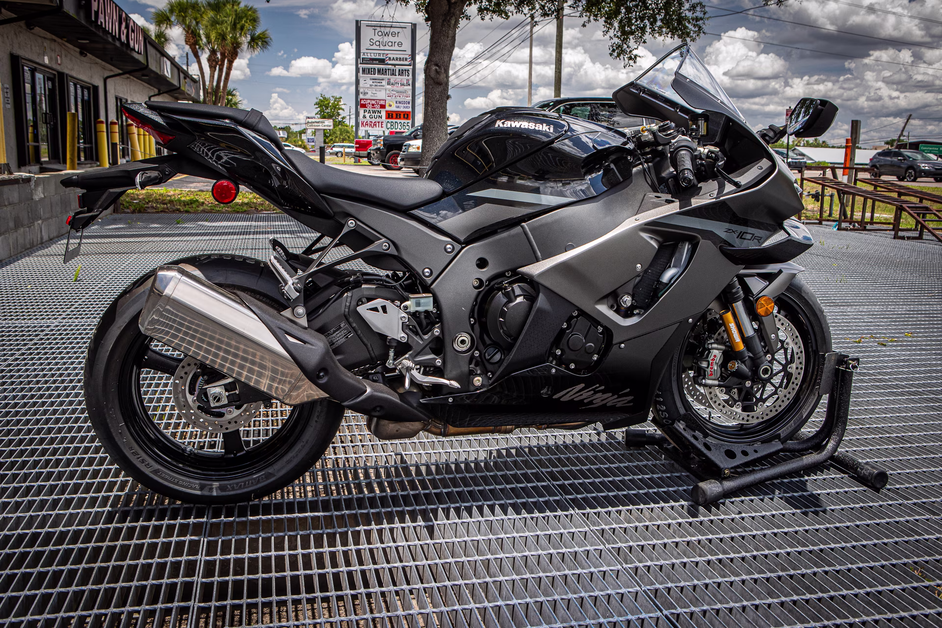 2026 Gray Kawasaki Ninja ZX-10R ABS Motorcycle