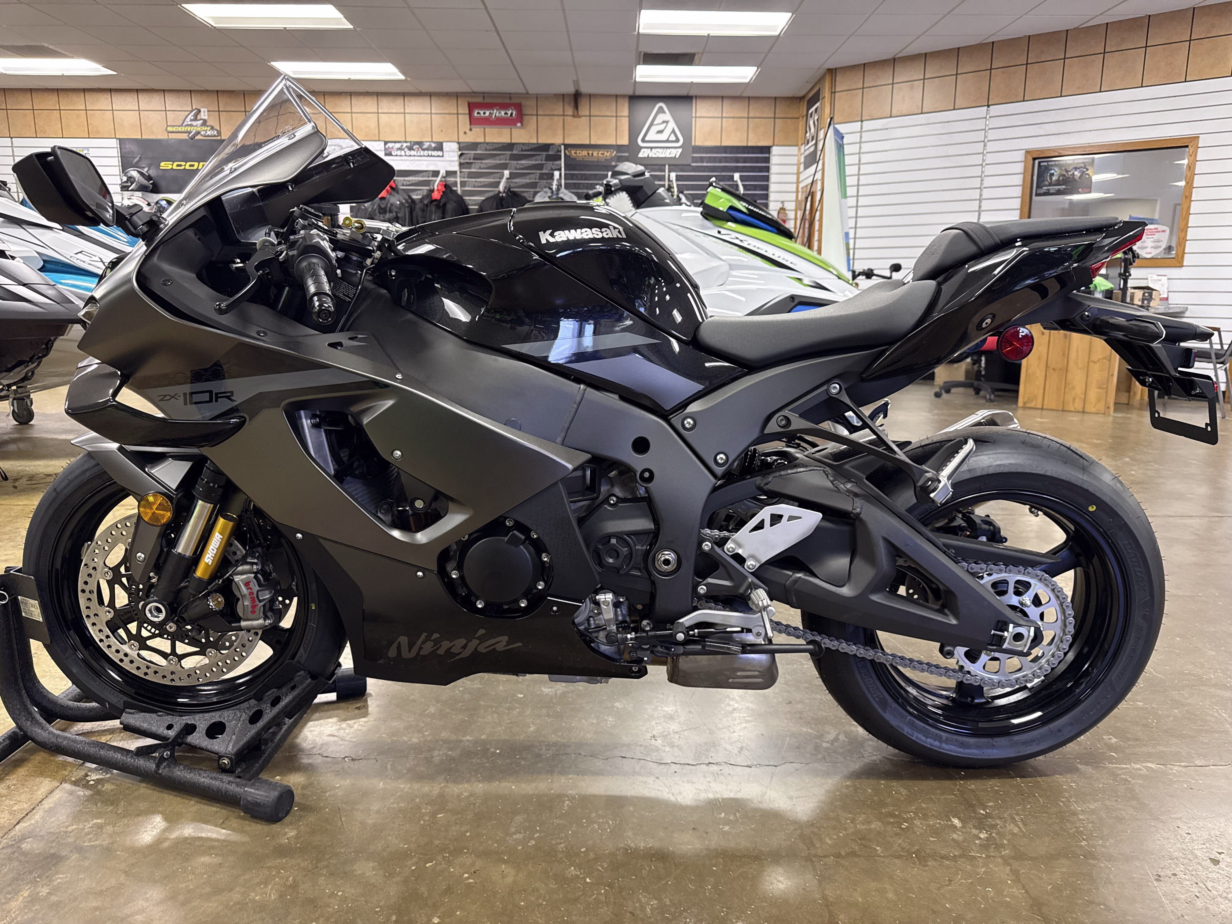 2026 Metallic Matte Graphenesteel Gray / Metallic Spark Black Kawasaki Ninja ZX-10R ABS Motorcycle