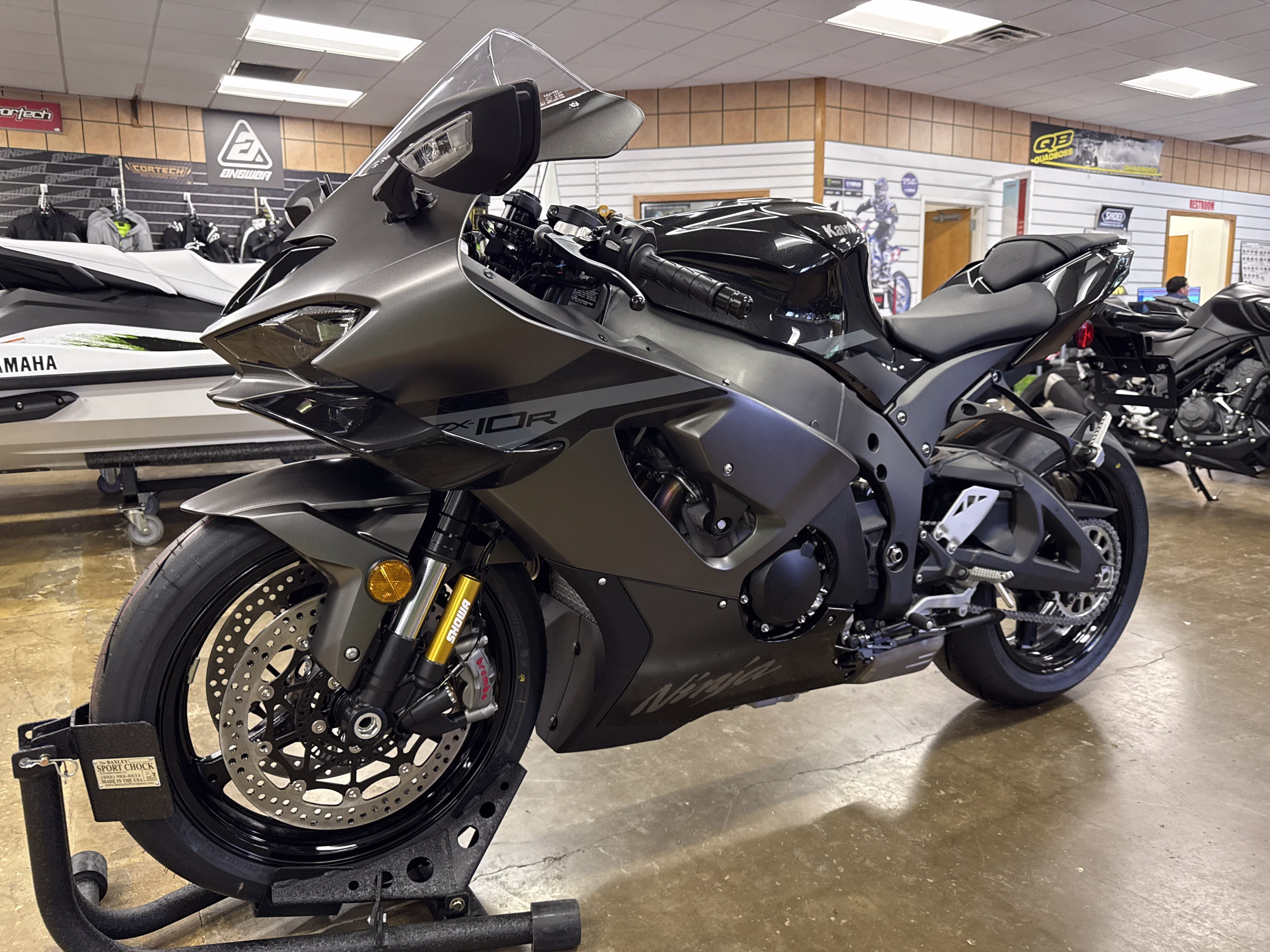 2026 Metallic Matte Graphenesteel Gray / Metallic Spark Black Kawasaki Ninja ZX-10R ABS Motorcycle