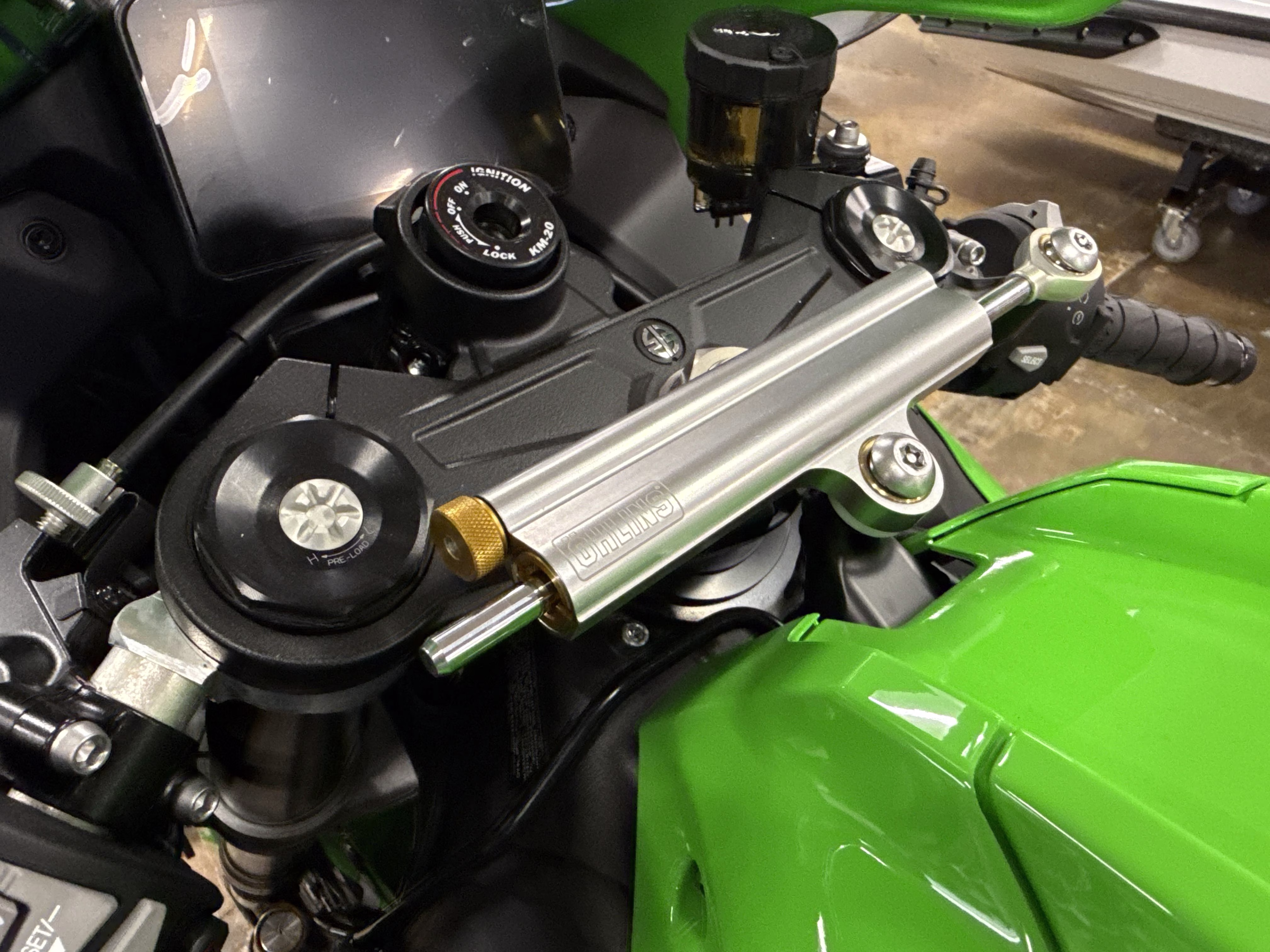 2026 Lime Green / Blue 24 Kawasaki Ninja ZX-10R ABS Motorcycle