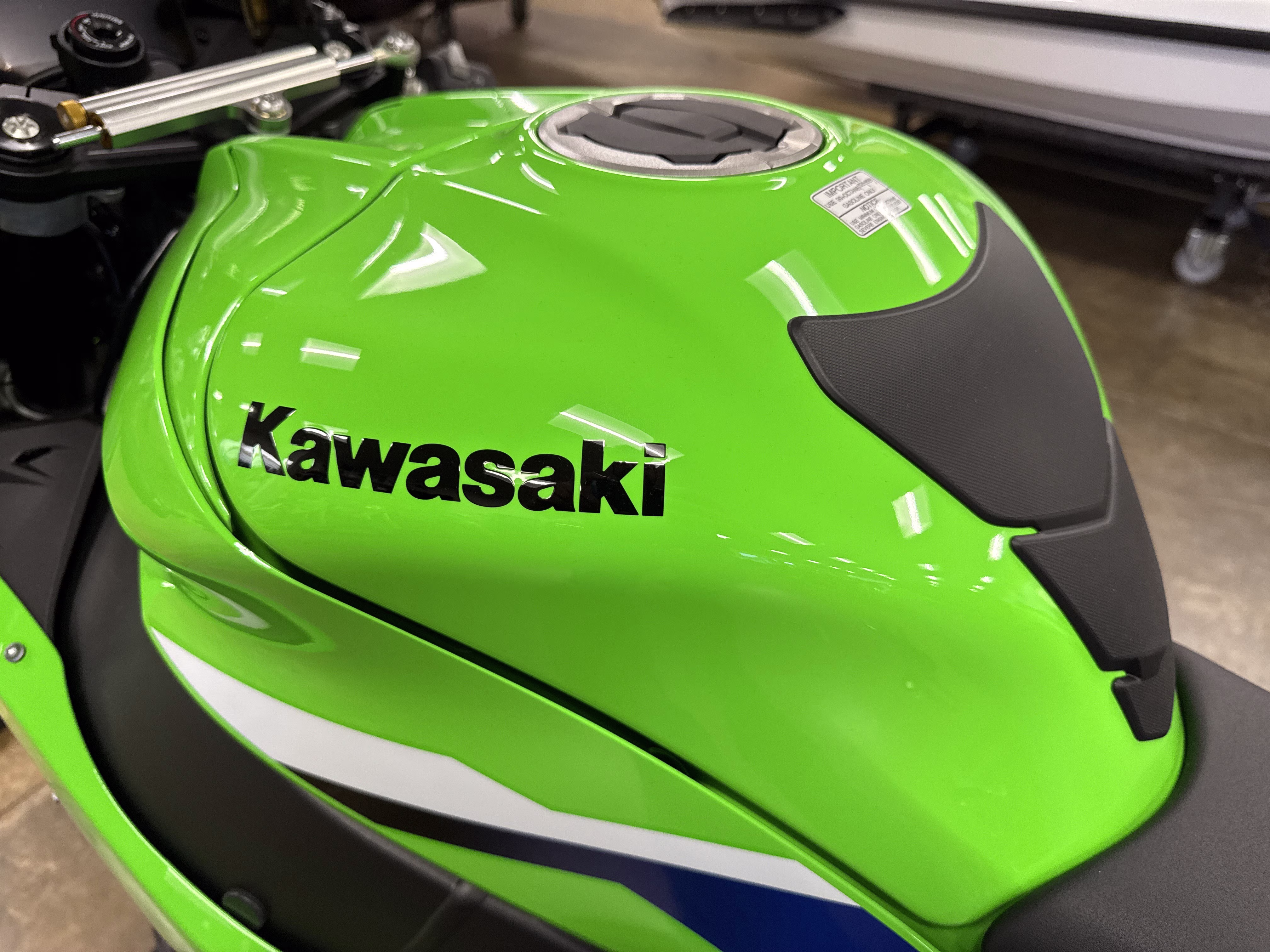 2026 Lime Green / Blue 24 Kawasaki Ninja ZX-10R ABS Motorcycle