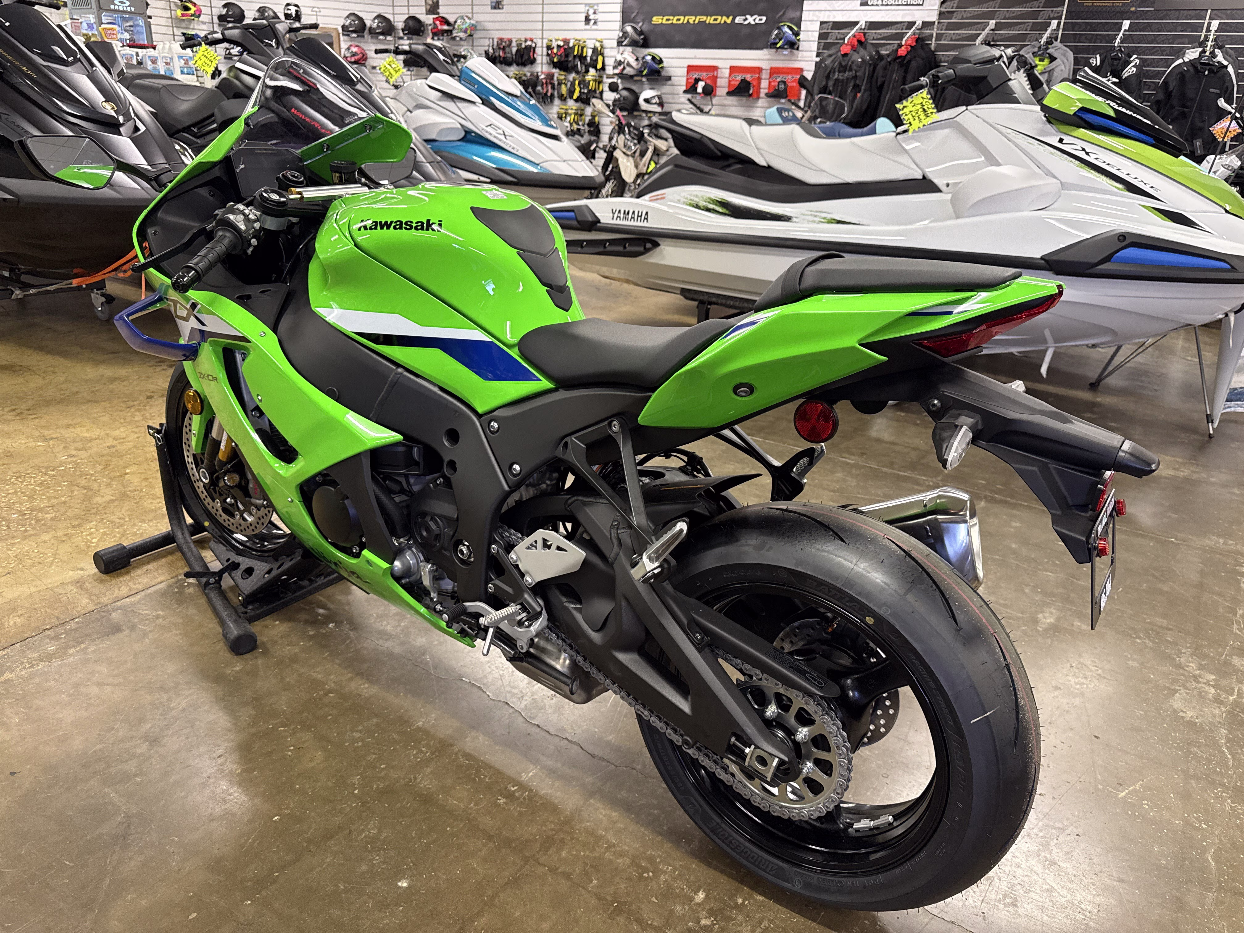 2026 Lime Green / Blue 24 Kawasaki Ninja ZX-10R ABS Motorcycle