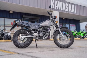 2026 Gallant Gray Yamaha TW200 Motorcycle