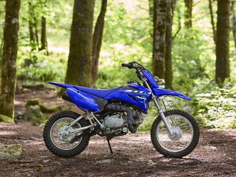 2026 Blue Yamaha TT-R110E Motorcycle