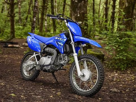 2026 Blue Yamaha TT-R110E Motorcycle