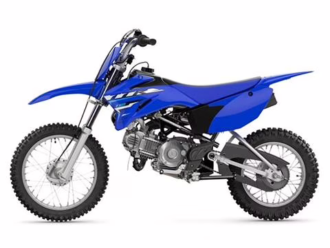 2026 Blue Yamaha TT-R110E Motorcycle