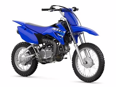 2026 Blue Yamaha TT-R110E Motorcycle