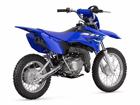 2026 Blue Yamaha TT-R110E Motorcycle