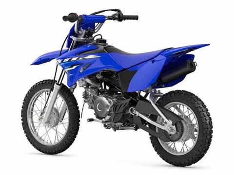 2026 Blue Yamaha TT-R110E Motorcycle