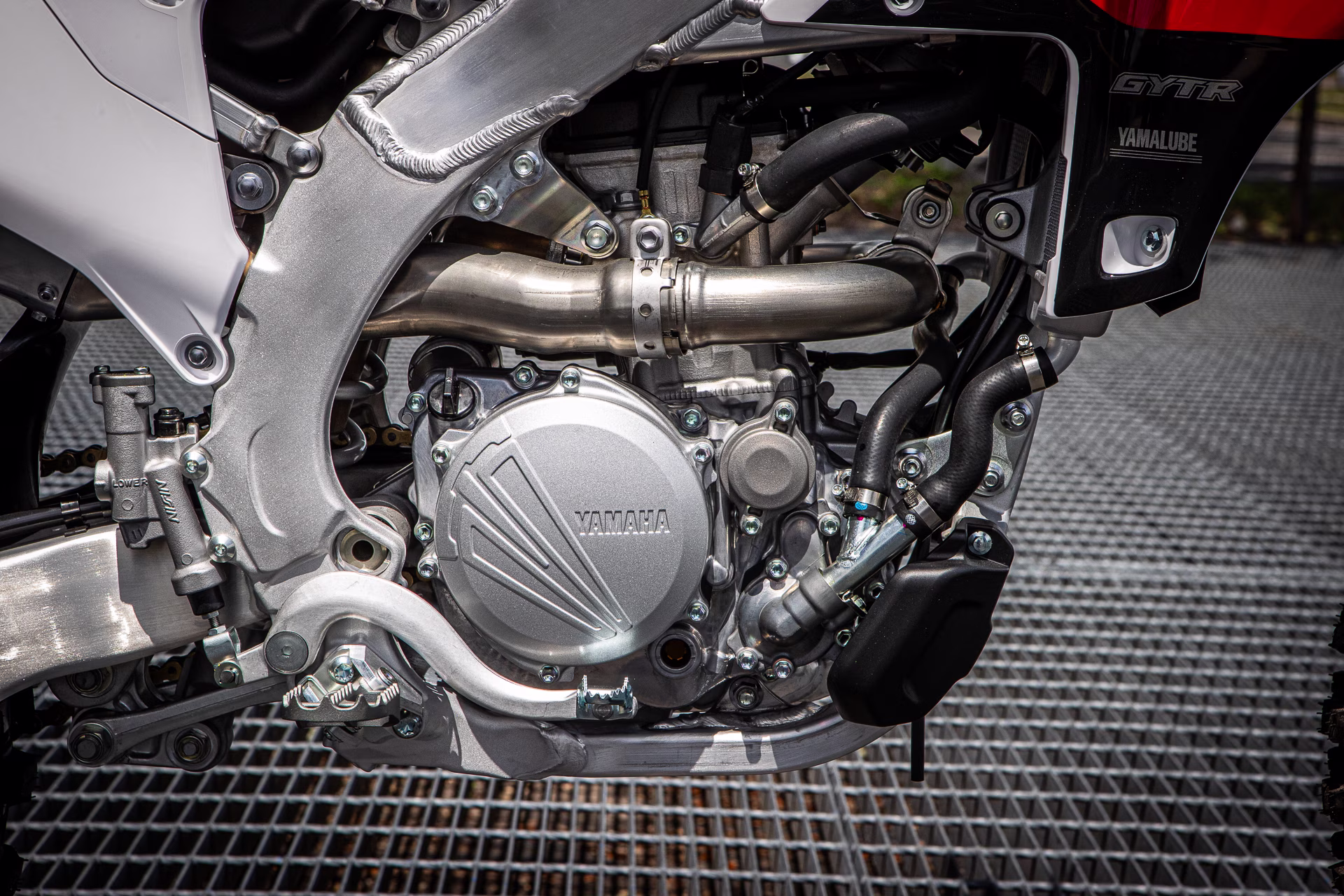 2026 White Yamaha YZ250F  70th Anniversary Edition Motorcycle