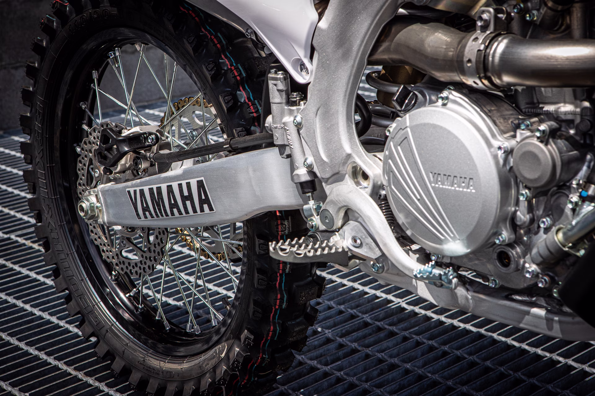 2026 White Yamaha YZ250F  70th Anniversary Edition Motorcycle