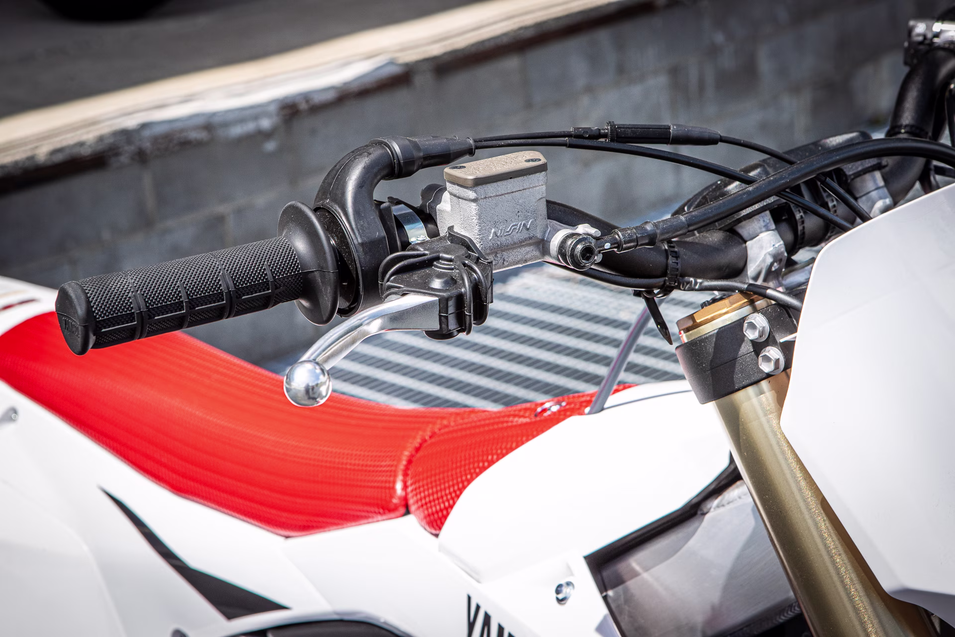 2026 White Yamaha YZ250F  70th Anniversary Edition Motorcycle