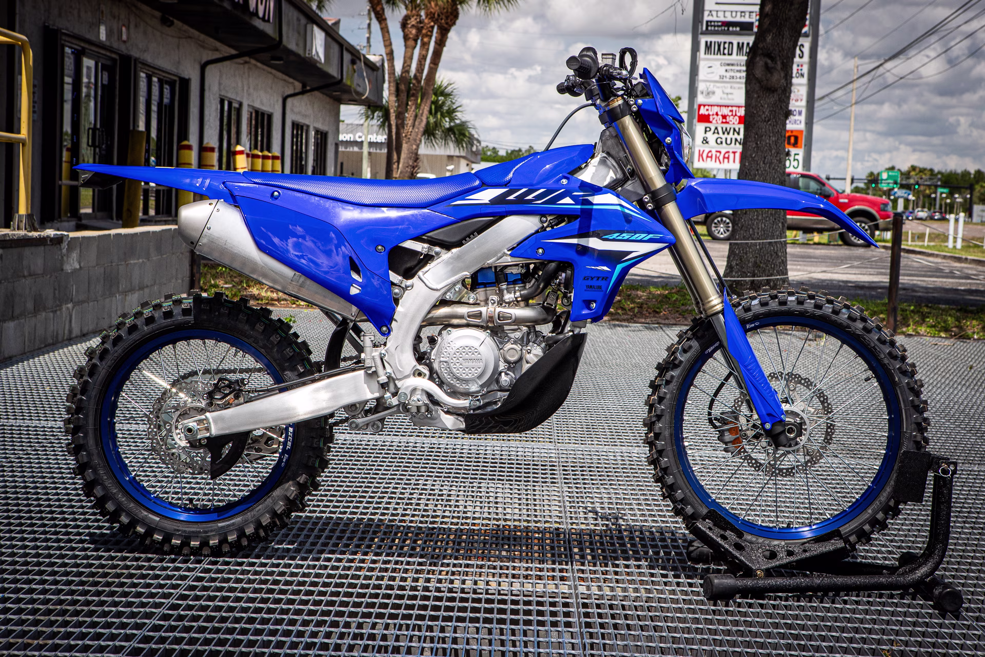 2026 Blue Yamaha WR450F Motorcycle