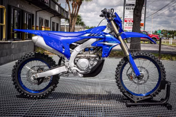 2026 Blue Yamaha WR450F Motorcycle