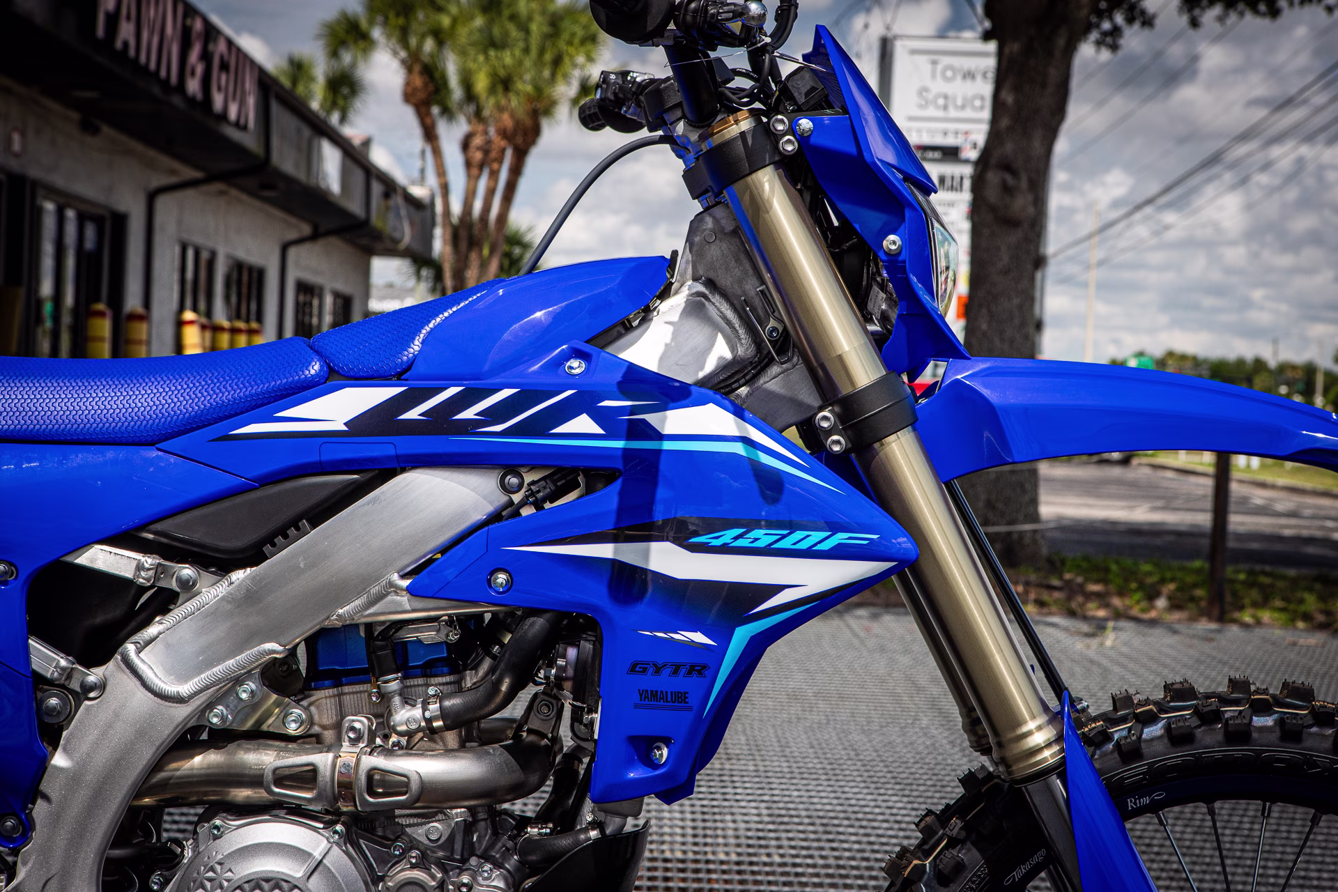 2026 Blue Yamaha WR450F Motorcycle