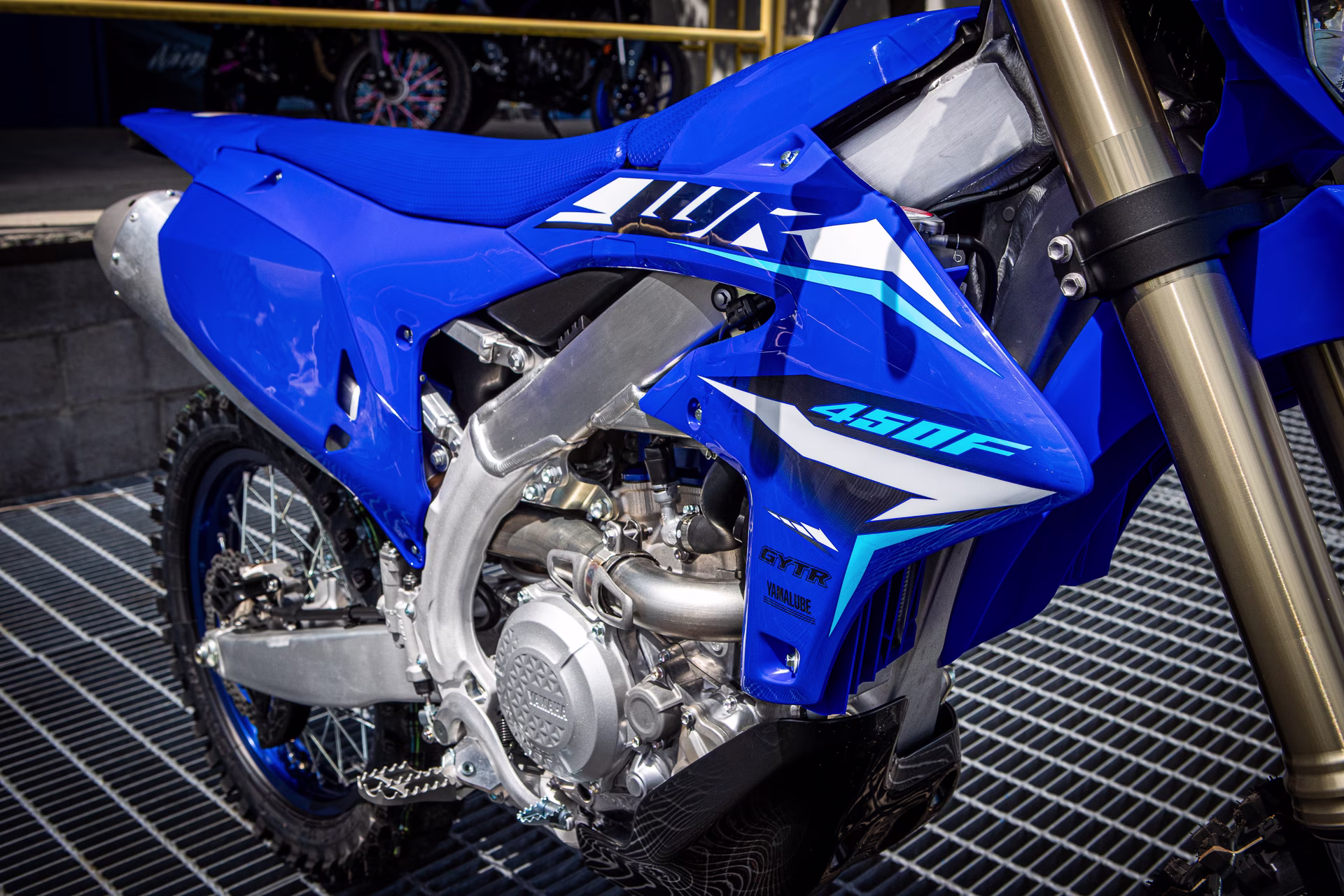 2026 Blue Yamaha WR450F Motorcycle