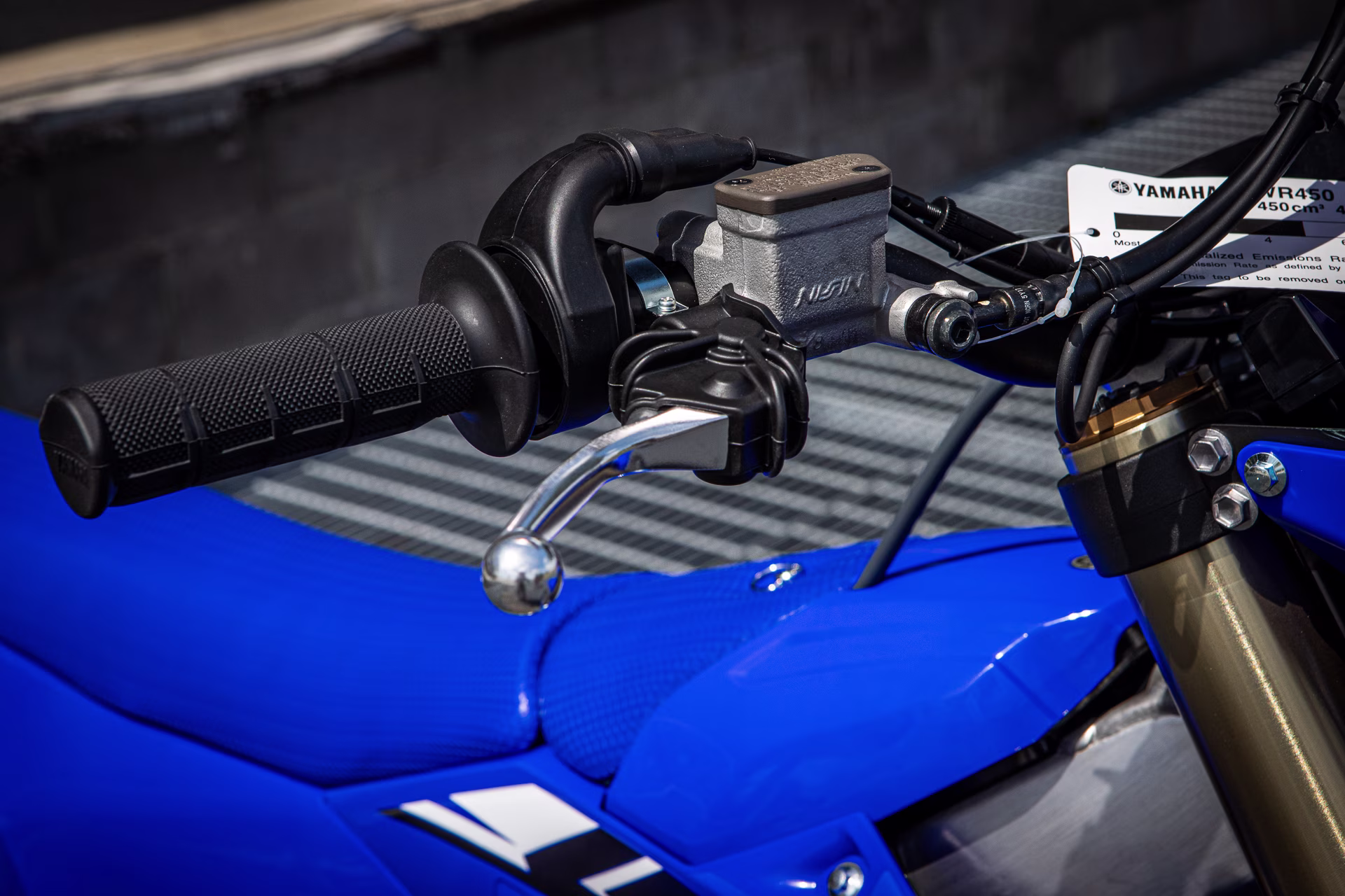 2026 Blue Yamaha WR450F Motorcycle