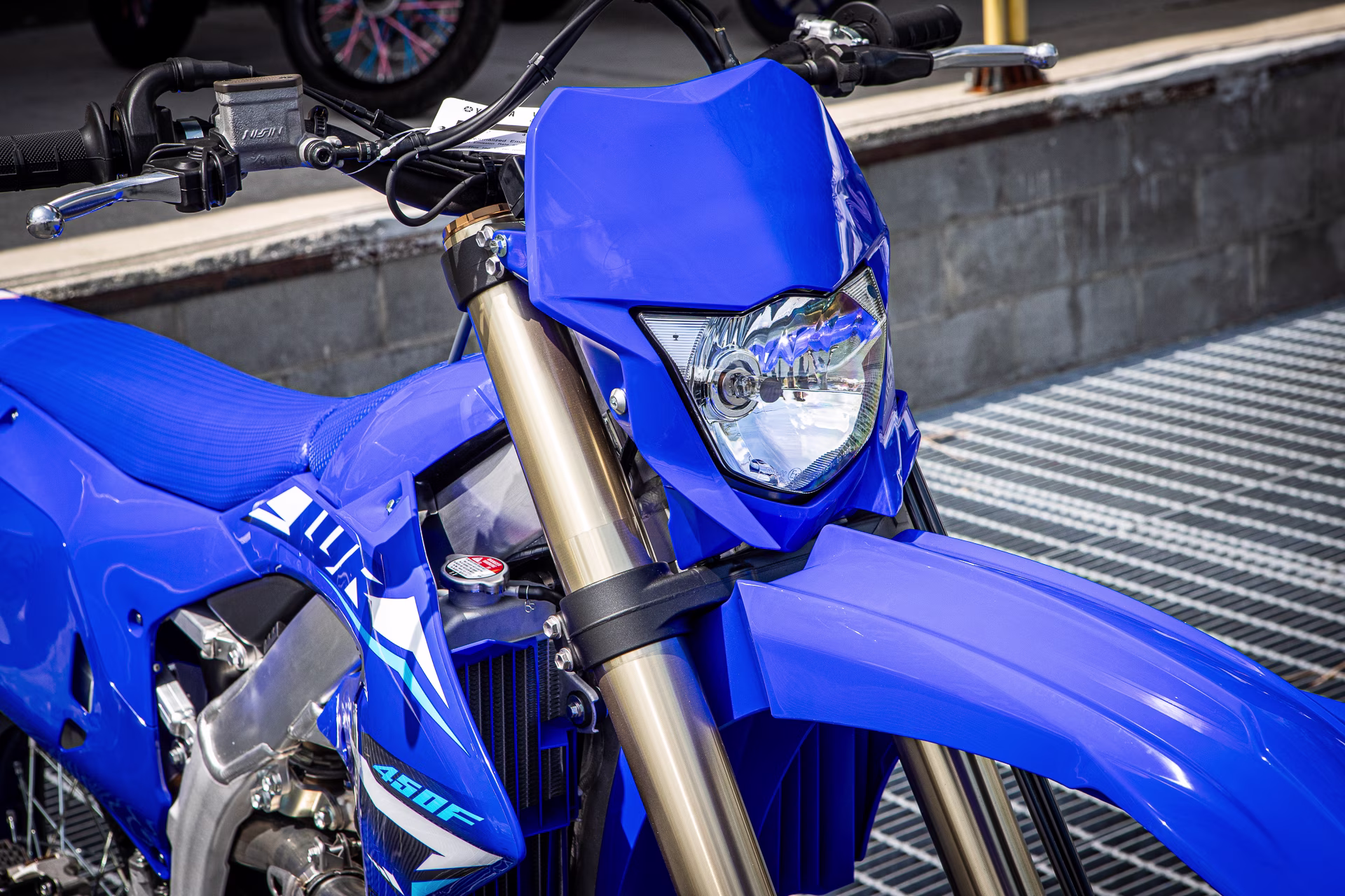 2026 Blue Yamaha WR450F Motorcycle
