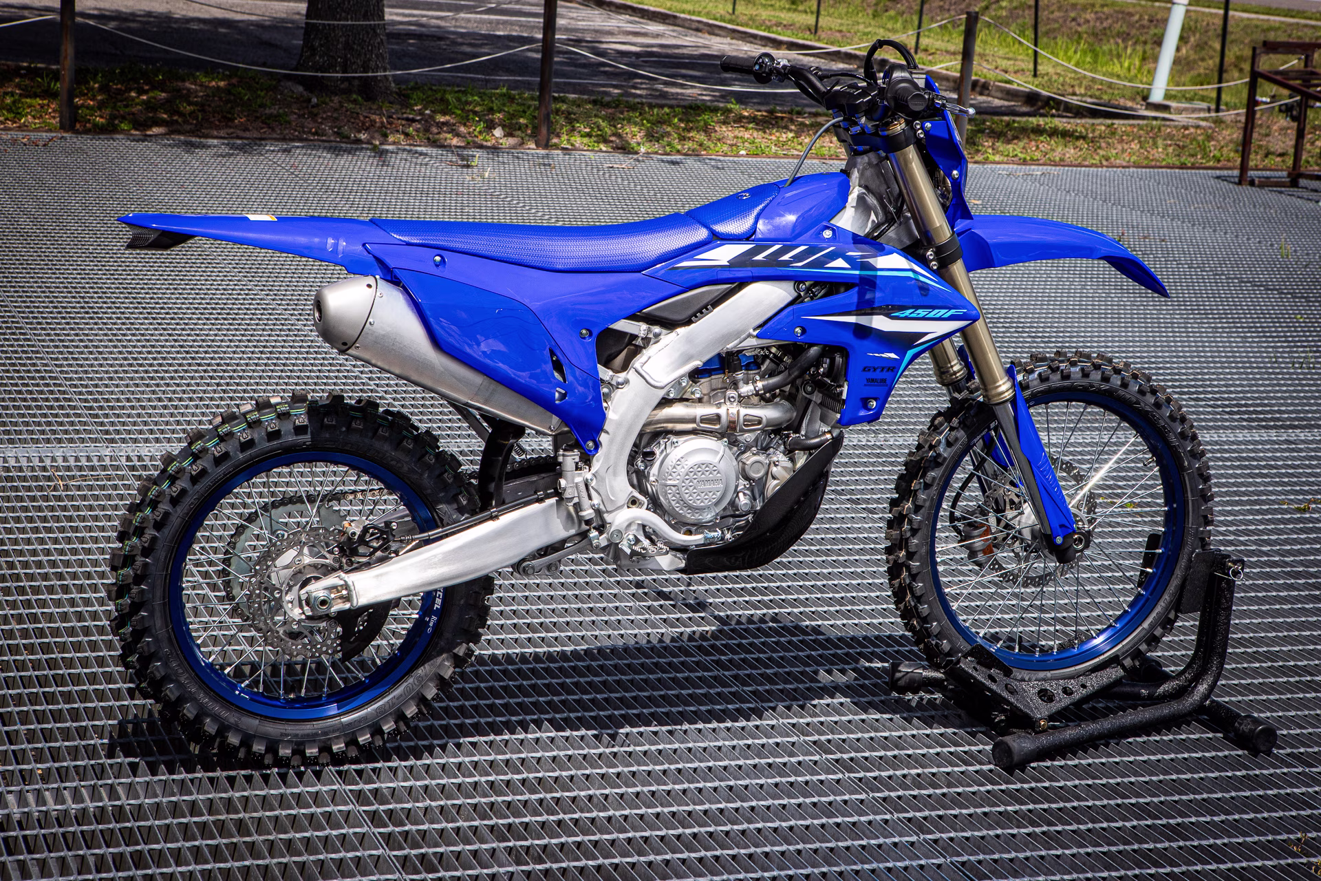 2026 Blue Yamaha WR450F Motorcycle